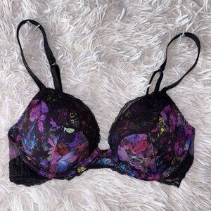 VS Shine Strap Moody Floral Bra